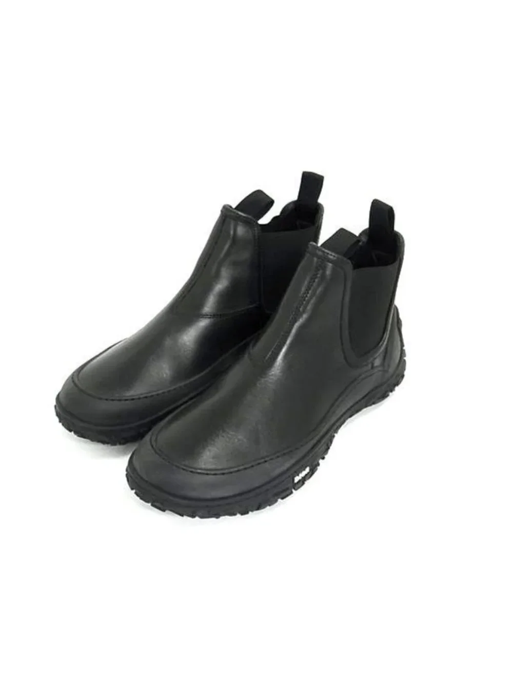 Dior Leather Chelsea Boots Shoes Black